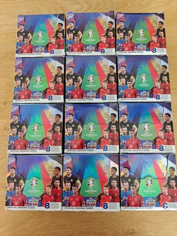 Topps - 12 Booster box - Match Attax UEFA Euro 2024 Germany, Nieuw