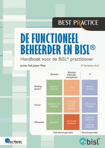De functioneel beheerder en BISL / Best Practice, Verzenden, Zo goed als nieuw, Jacinta Hall