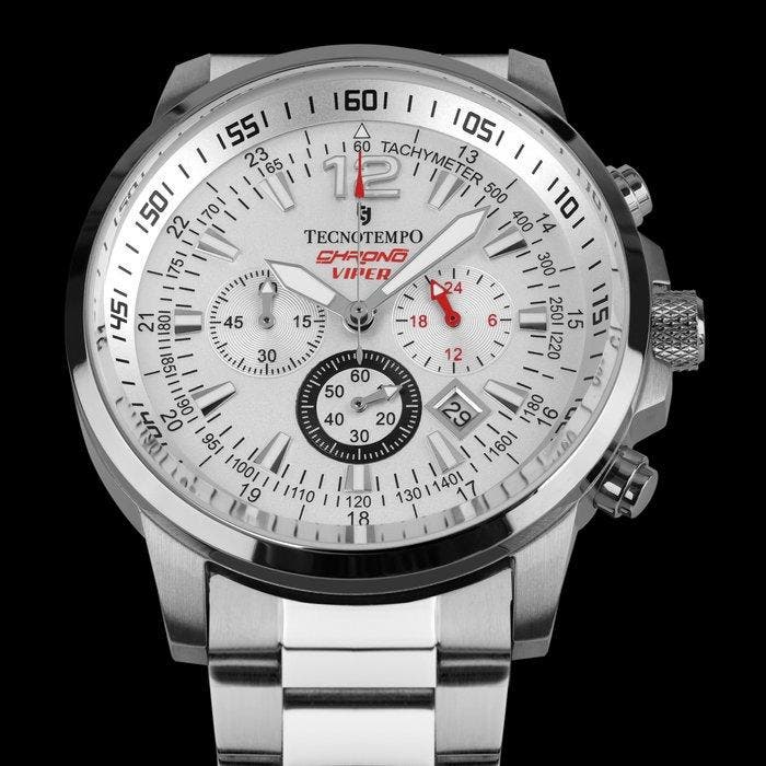 Tecnotempo - Chronograph 100M WR - Chrono Viper Limited, Sieraden, Tassen en Uiterlijk, Horloges | Heren
