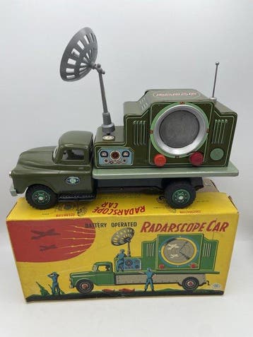 Masudaya - Blikken speelgoed - Radarscope Car - 1950-1960 -