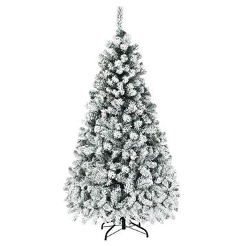 2dekans | Coast Besneeuwde Kunstkerstboom Wit – 90 x 180 cm, Diversen, Kerst, Ophalen of Verzenden, Zo goed als nieuw