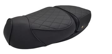 Zadel zwart ruit motief duo-seat RSO Sense/Vx50/Riva/, Verzenden, Nieuw, Overige merken