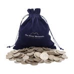 2 kilo puur zilver Nederlands muntgeld, Verzenden