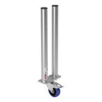 FORTEX STAGE750 dubbele poot met zwenkwiel/rem podiumhoogte, Muziek en Instrumenten, Verzenden, Nieuw