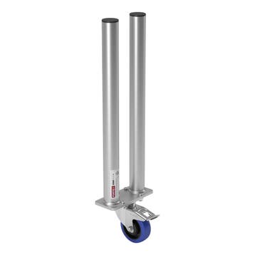 FORTEX STAGE750 dubbele poot met zwenkwiel/rem podiumhoogte, Verzenden, Nieuw