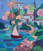 Olena Leshukova (1968) - Armonía junto al mar