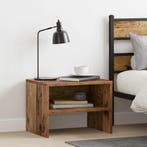 vidaXL Nachtkastje Oud hout 40 x 40 x 30 cm Bewerkt hout, Minder dan 45 cm, Verzenden, Nieuw, Minder dan 55 cm
