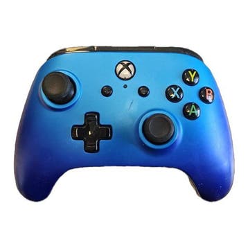 Xbox One Controller - Wired - Blauw - PowerA Xbox One, Spelcomputers en Games, Spelcomputers | Xbox | Accessoires, Ophalen of Verzenden