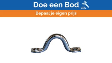 Bieden: Osculati Set of 10 Heavy Duty Marine Coupling Hooks, Ophalen of Verzenden, Nieuw