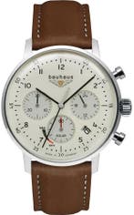 Bauhaus 2086-5 Dessau solar chronograaf horloge, Overige merken, Staal, Verzenden, Polshorloge