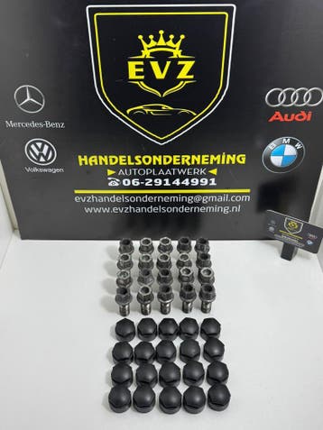 Wielbouten set met doppen Seat Leon bj.2015 40 stuks, Gebruikt