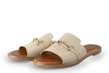 DSTRCT Slippers in maat 41 Beige, Slippers, Verzenden, Beige, DSTRCT