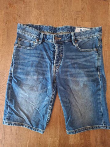 Blue Ridge Denim jeans short lichtblauw stonewashed, Zo goed als nieuw, Maat 46 (S) of kleiner, Blauw, WE