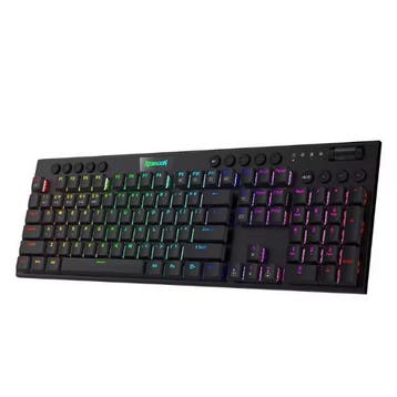Draadloos Mechanisch Gaming Toetsenbord RGB Tri-Mode, Verzenden, Nieuw
