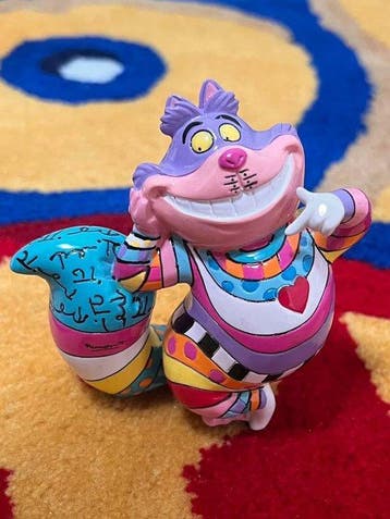 Disney - Romero Britto (1963) - Beeld, Cheshire Cat - 0 cm -, Verzamelen, Nieuw