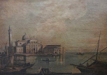 Giovanni Longo (XIX-XX) - Lisola di San Giorgio Maggiore a