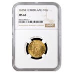 10 Gulden 1825B Willem I, Postzegels en Munten, Munten | Nederland, Verzenden