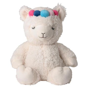 Warmies alpaca warmteknuffel - wit - 30 cm, Kinderen en Baby's, Speelgoed | Knuffels en Pluche, Verzenden, Nieuw