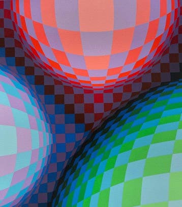 Victor Vasarely (1906-1997) - Phoenix Constellation, Antiek en Kunst