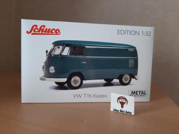 Volkswagen T1b Kastenwagen Blauw van Schuco 1:32, Hobby en Vrije tijd, Modelauto's | 1:32, Ophalen of Verzenden, Nieuw, Auto, Schuco