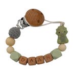 Speenkoord Madeliefje - Met eigen naam - € 13,95, Nieuw, Sprankeltjes