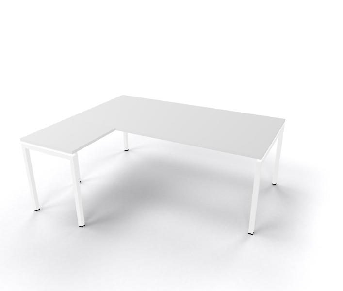 N-poot hoekbureau, 200x180cm, Zakelijke goederen, Kantoor en Winkelinrichting | Kantoormeubilair en Inrichting, Bureau, Nieuw in verpakking