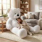 Grote Knuffelbeer 220cm | Super Gevuld | Laatste Stuks!, Ophalen of Verzenden, Nieuw, Beer