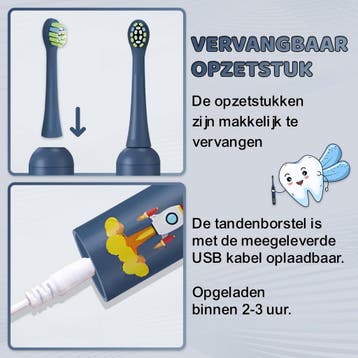 Sweet Sprout Sonische Elektrische Tandenborstel Kinderen -, Ophalen of Verzenden, Nieuw