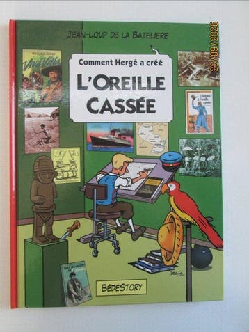 Tintin - Comment Hergé a créé loreille cassée - 1 Album, Nieuw