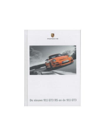 2007 PORSCHE 911 GT3 + RS HARDCOVER BROCHURE NEDERLANDS, Nieuw, Porsche, Author