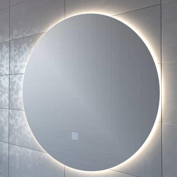 Badkamerspiegel Boss & Wessing Rond 100 cm LED Verlichting, Ophalen of Verzenden, Nieuw, Rond