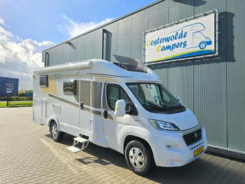 Carado T337 Lengte Bedden 35000km Grote Koelkast 820kg lade, Ringverwarming, Fiat, Tot en met 2, 6 tot 7 meter