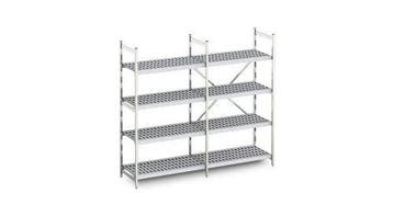 Hupfer Aluminium stelling 60 cm diep | 10 formaten, Verzenden, Nieuw in verpakking