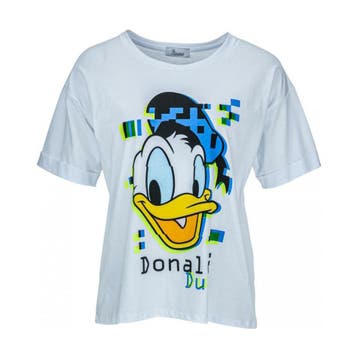 Princess goes Hollywood • t-shirt Donald pixel • 36, Princess goes Hollywood, Verzenden, Wit, Nieuw