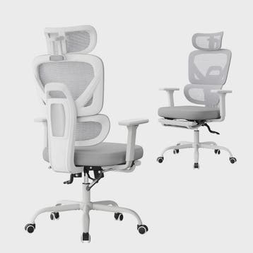 Ergonomische bureaustoel met mesh rugleuning, verstelbare ho, Verzenden, Nieuw