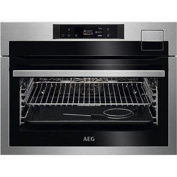 €1099 AEG KSE792280M Small Black, Stainless steel Touch E, Ophalen of Verzenden, Nieuw