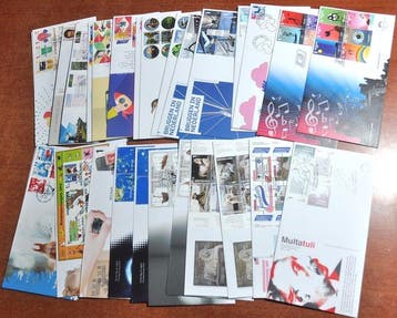 Nederland 2015 - Complete verzameling FDCs 2015 met open, Gestempeld