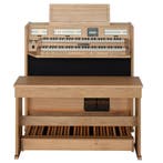 Johannes de Heer III Klassiek Orgel | Blank Eiken | Zwart, Nieuw, 2 klavieren, Orgel