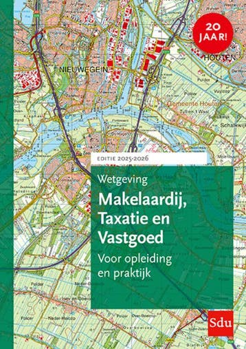 Wetgeving makelaardij taxatie amp vastgoed 202 9789012410298, Boeken, Zo goed als nieuw