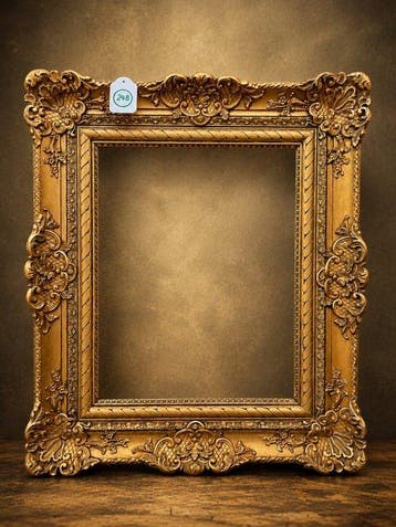 Lijst - 248. Antieke goud vergulde schilderijlijst. Voor