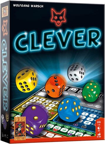 Clever - Dobbelspel | 999 Games - Dobbelspellen, Verzenden, Nieuw