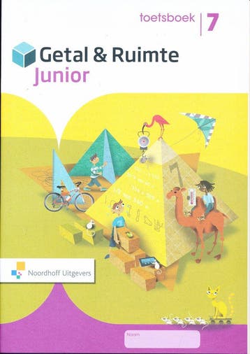 Getal en Ruimte Junior Toetsboek groep 7 (per stuk), Boeken, Verzenden, Nieuw