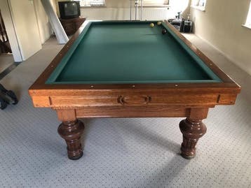 3 biljart 230 te koop thuis geplaatst! - Biljart verhuizen., Ophalen, Gebruikt, Overige typen
