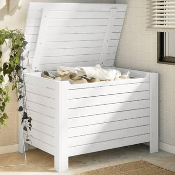 vidaXL Opbergbox met deksel RANA 100x49x54 cm massief, Huis en Inrichting, Verzenden, Nieuw