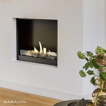 Xaralyn Inbouwunit L bio-ethanol haard, Verzenden, Nieuw, Inbouwhaard, Elektrische haard