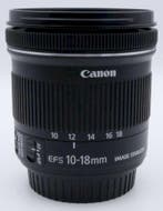 Canon EF-S 10-18mm f/4.5-5.6 IS STM OCCASION (887), Ophalen of Verzenden, Zo goed als nieuw