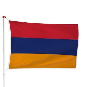 Armeense Vlag 40x60cm, Verzenden, Nieuw