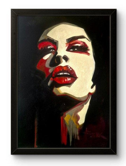 Sonja Brzak - Shadow II, Antiek en Kunst, Kunst | Schilderijen | Modern