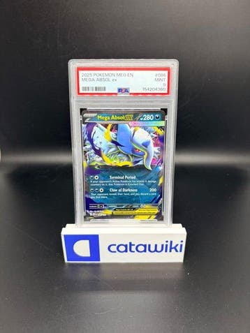 Pokémon - 1 Graded card - Mega Absol ex 086/132 PSA 9 - Mega, Nieuw