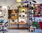 wandmeubel Niklas Rutger Andersson Ikea modulair 80s, Huis en Inrichting, Ophalen, Glas, 200 cm of meer, 75 cm of meer